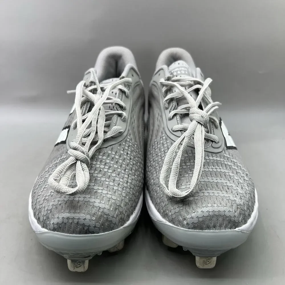 New Balance FuelCell 4040 V7 Metal Baseball Cleats Men's 8 D Gray Comfort Shoes